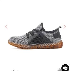 Indestructible Shoes - Ryder gray work sneakers meant to protect your feet! New!